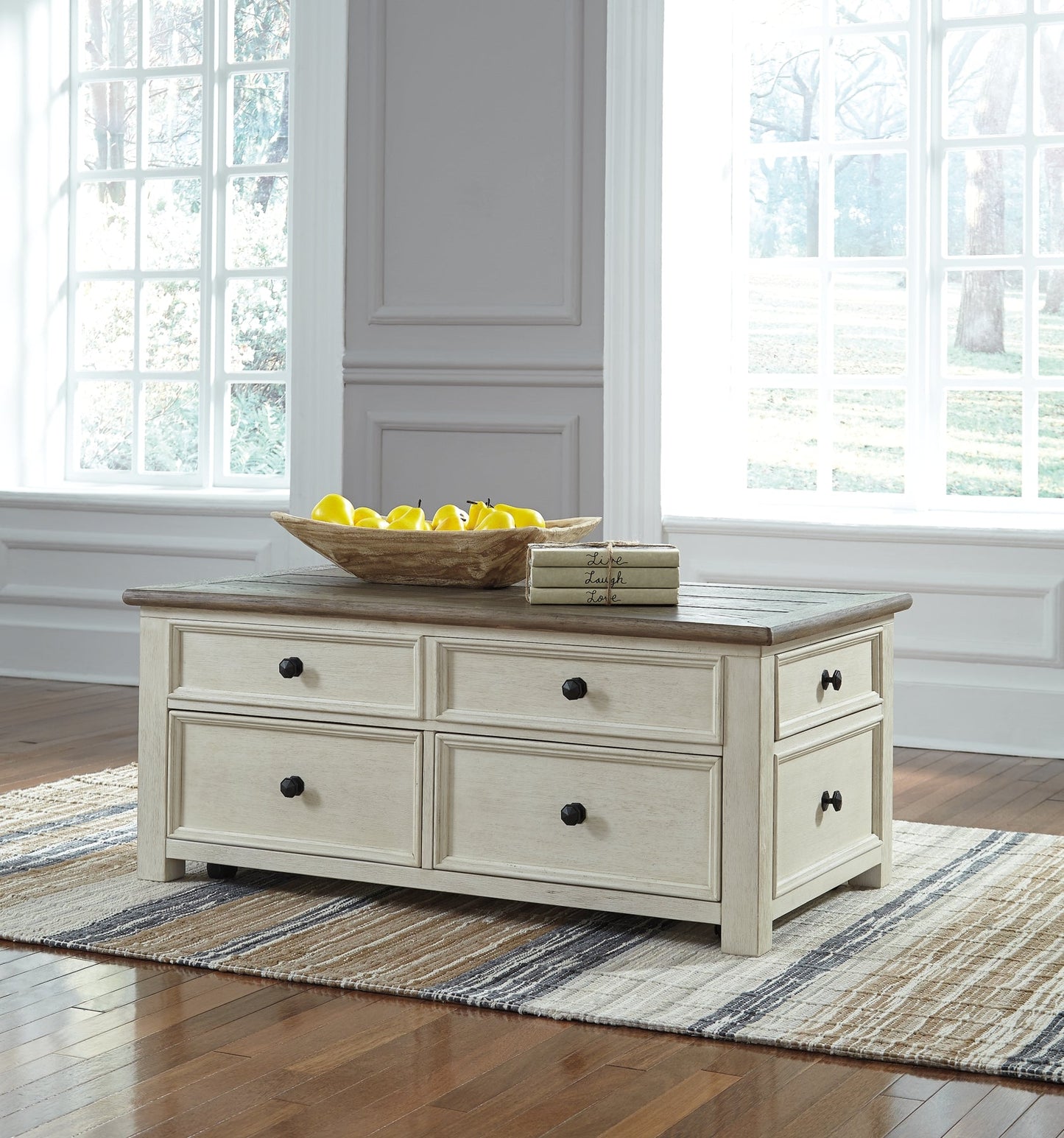 Bolanburg Coffee Table with 2 End Tables Furniture Mart -  online today or in-store at our location in Duluth, Ga. Furniture Mart Georgia. View our lowest price today. Shop Now. 