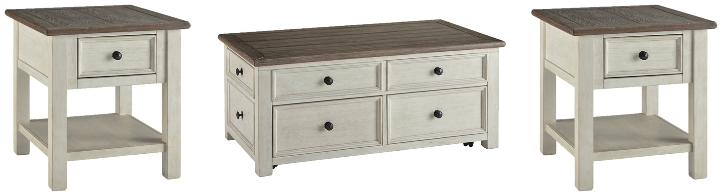 Bolanburg Coffee Table with 2 End Tables Furniture Mart -  online today or in-store at our location in Duluth, Ga. Furniture Mart Georgia. View our lowest price today. Shop Now. 