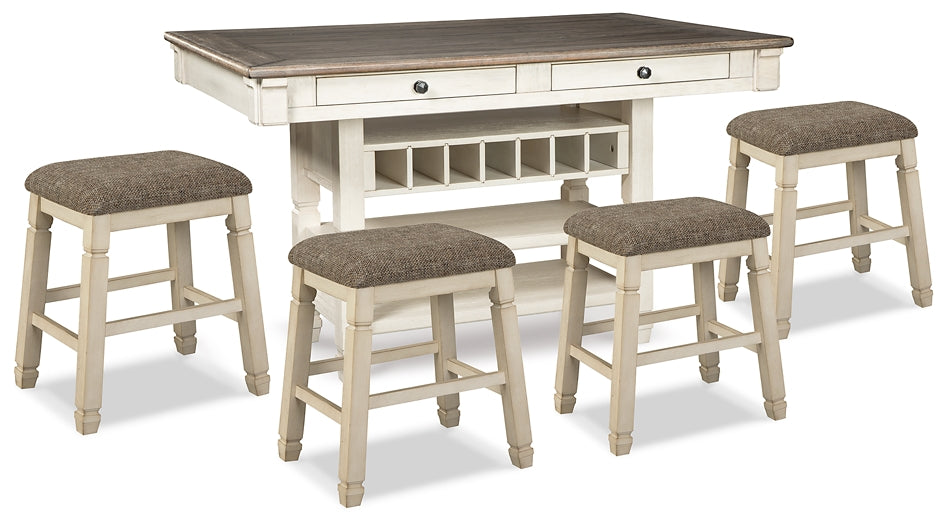 Bolanburg Counter Height Dining Table and 4 Barstools Furniture Mart -  online today or in-store at our location in Duluth, Ga. Furniture Mart Georgia. View our lowest price today. Shop Now. 