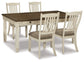 Bolanburg Dining Table and 4 Chairs Furniture Mart -  online today or in-store at our location in Duluth, Ga. Furniture Mart Georgia. View our lowest price today. Shop Now. 