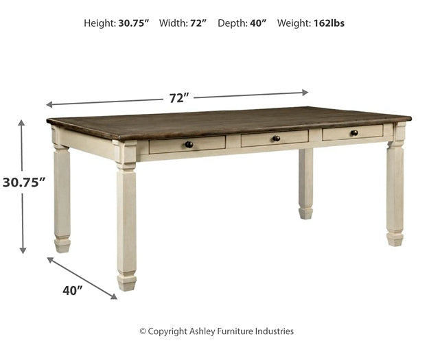 Bolanburg Dining Table and 6 Chairs Furniture Mart -  online today or in-store at our location in Duluth, Ga. Furniture Mart Georgia. View our lowest price today. Shop Now. 