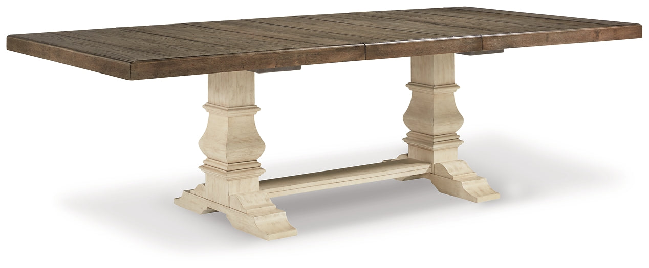 Bolanburg Dining Table and 8 Chairs with Storage Furniture Mart -  online today or in-store at our location in Duluth, Ga. Furniture Mart Georgia. View our lowest price today. Shop Now. 