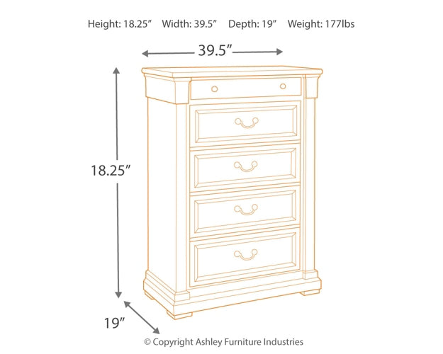 Bolanburg Five Drawer Chest Furniture Mart -  online today or in-store at our location in Duluth, Ga. Furniture Mart Georgia. View our lowest price today. Shop Now. 