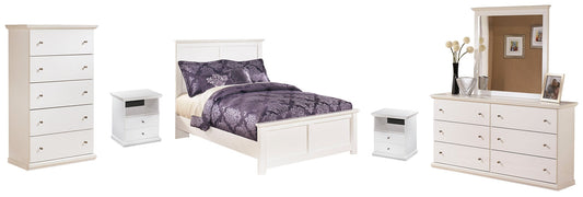 Bostwick Shoals Full Panel Bed with Mirrored Dresser, Chest and 2 Nightstands Furniture Mart -  online today or in-store at our location in Duluth, Ga. Furniture Mart Georgia. View our lowest price today. Shop Now. 