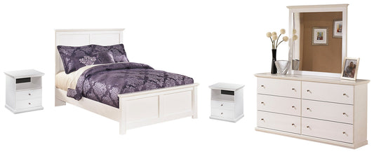 Bostwick Shoals Full Panel Bed with Mirrored Dresser and 2 Nightstands Furniture Mart -  online today or in-store at our location in Duluth, Ga. Furniture Mart Georgia. View our lowest price today. Shop Now. 