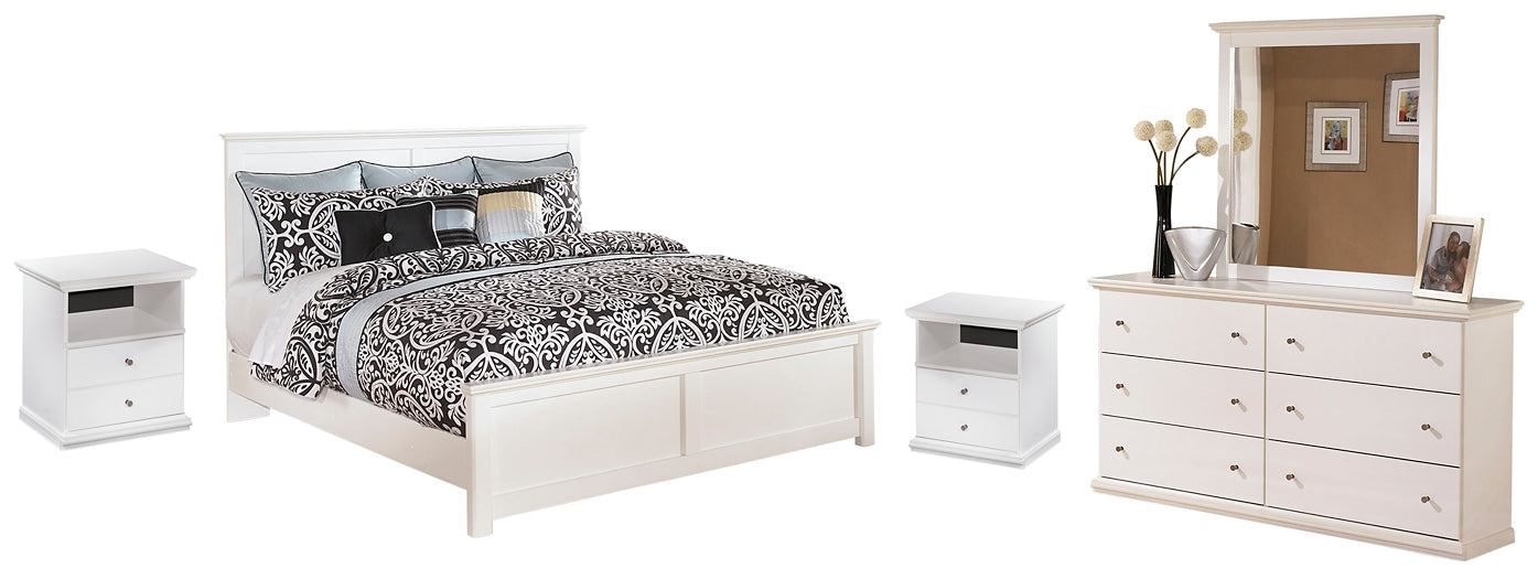 Bostwick Shoals King Panel Bed with Mirrored Dresser Furniture Mart -  online today or in-store at our location in Duluth, Ga. Furniture Mart Georgia. View our lowest price today. Shop Now. 