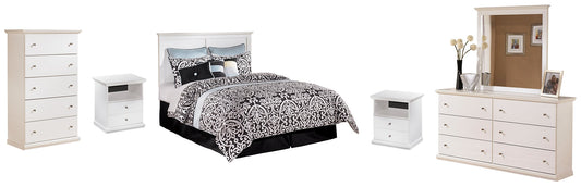 Bostwick Shoals Queen/Full Panel Headboard with Mirrored Dresser, Chest and 2 Nightstands Furniture Mart -  online today or in-store at our location in Duluth, Ga. Furniture Mart Georgia. View our lowest price today. Shop Now. 