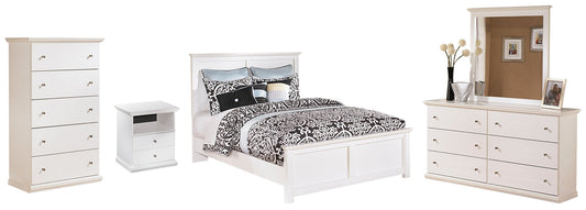 Bostwick Shoals Queen Panel Bed with Mirrored Dresser, Chest and Nightstand Furniture Mart -  online today or in-store at our location in Duluth, Ga. Furniture Mart Georgia. View our lowest price today. Shop Now. 