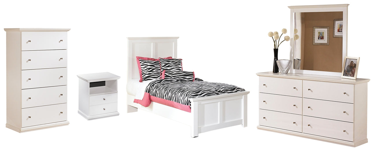 Bostwick Shoals Twin Panel Bed with Mirrored Dresser and Chest Furniture Mart -  online today or in-store at our location in Duluth, Ga. Furniture Mart Georgia. View our lowest price today. Shop Now. 