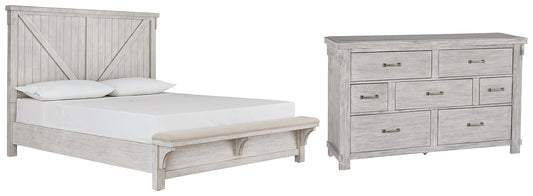 Brashland Queen Panel Bed with Dresser Furniture Mart -  online today or in-store at our location in Duluth, Ga. Furniture Mart Georgia. View our lowest price today. Shop Now. 