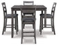 Bridson Square Counter TBL Set (5/CN) Furniture Mart -  online today or in-store at our location in Duluth, Ga. Furniture Mart Georgia. View our lowest price today. Shop Now. 