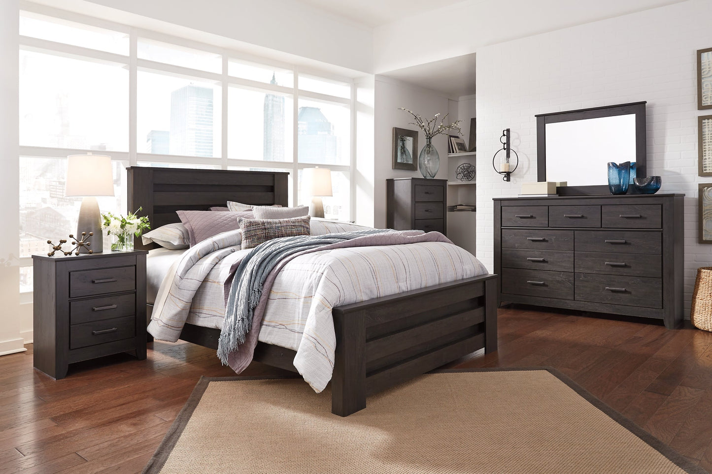 Brinxton Five Drawer Chest Furniture Mart -  online today or in-store at our location in Duluth, Ga. Furniture Mart Georgia. View our lowest price today. Shop Now. 