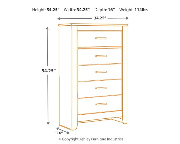 Brinxton Five Drawer Chest Furniture Mart -  online today or in-store at our location in Duluth, Ga. Furniture Mart Georgia. View our lowest price today. Shop Now. 