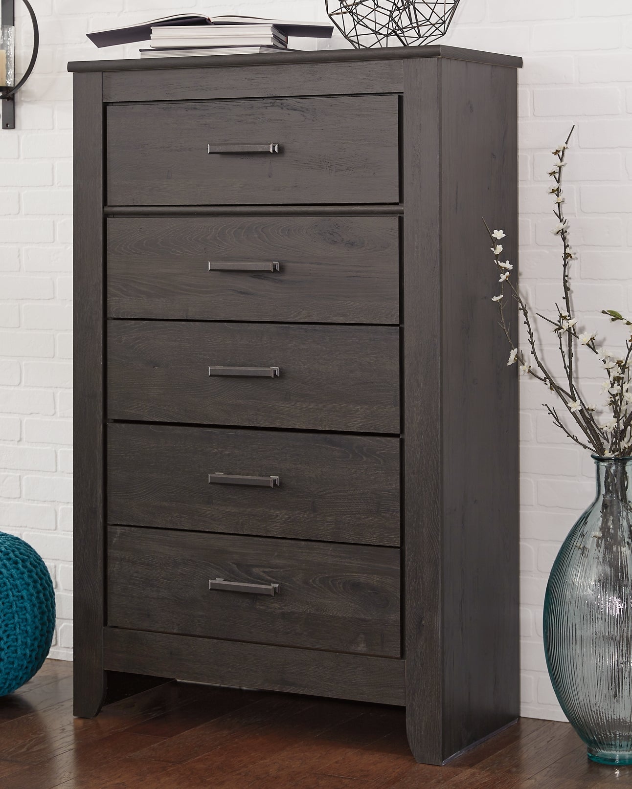 Brinxton Five Drawer Chest Furniture Mart -  online today or in-store at our location in Duluth, Ga. Furniture Mart Georgia. View our lowest price today. Shop Now. 