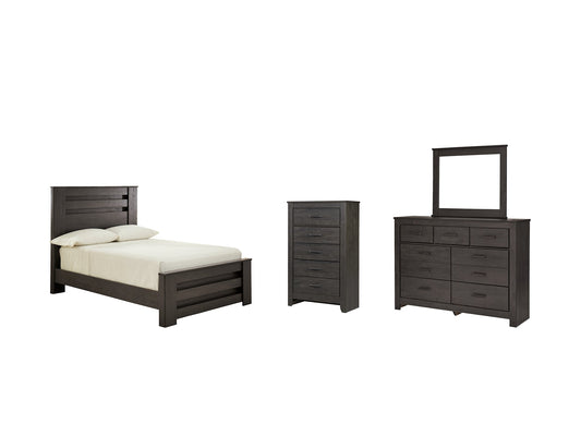 Brinxton Full Panel Bed with Mirrored Dresser and Chest Furniture Mart -  online today or in-store at our location in Duluth, Ga. Furniture Mart Georgia. View our lowest price today. Shop Now. 