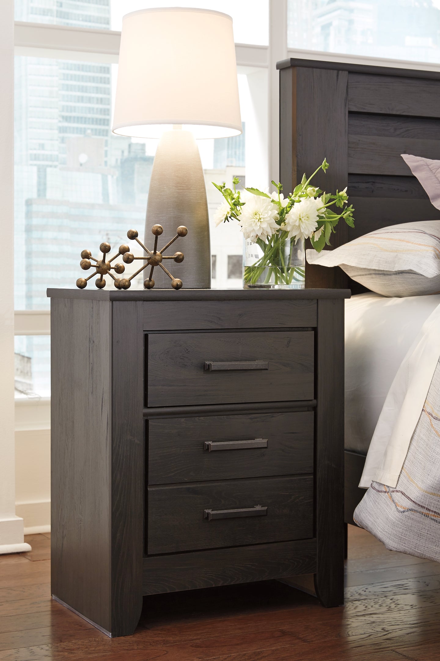 Brinxton King/California King Panel Headboard with Mirrored Dresser and 2 Nightstands Furniture Mart -  online today or in-store at our location in Duluth, Ga. Furniture Mart Georgia. View our lowest price today. Shop Now. 