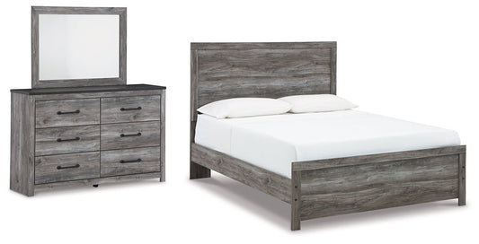 Bronyan Queen Panel Bed with Mirrored Dresser Furniture Mart -  online today or in-store at our location in Duluth, Ga. Furniture Mart Georgia. View our lowest price today. Shop Now. 