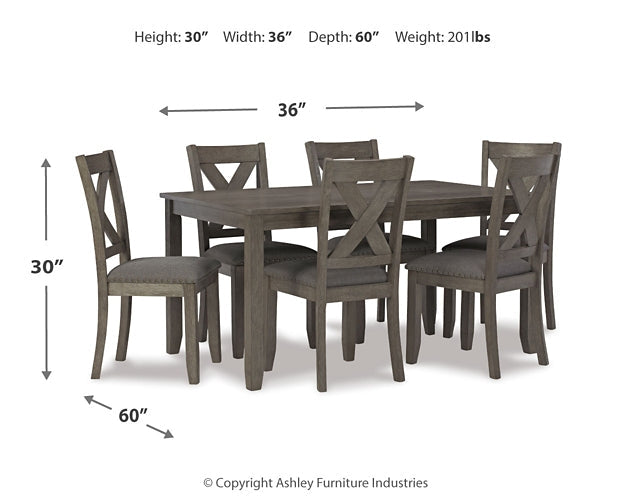 Caitbrook RECT DRM Table Set (7/CN) Furniture Mart -  online today or in-store at our location in Duluth, Ga. Furniture Mart Georgia. View our lowest price today. Shop Now. 