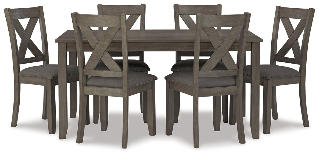 Caitbrook RECT DRM Table Set (7/CN) Furniture Mart -  online today or in-store at our location in Duluth, Ga. Furniture Mart Georgia. View our lowest price today. Shop Now. 