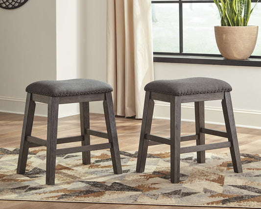 Caitbrook Upholstered Stool (2/CN) Furniture Mart -  online today or in-store at our location in Duluth, Ga. Furniture Mart Georgia. View our lowest price today. Shop Now. 