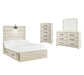 Cambeck Full Panel Bed with 4 Storage Drawers with Mirrored Dresser and Chest Furniture Mart -  online today or in-store at our location in Duluth, Ga. Furniture Mart Georgia. View our lowest price today. Shop Now. 