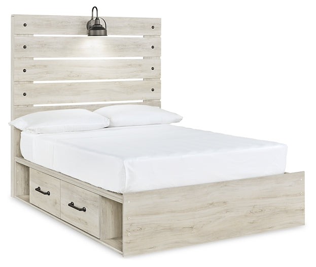 Cambeck Full Panel Bed with 4 Storage Drawers with Mirrored Dresser and Chest Furniture Mart -  online today or in-store at our location in Duluth, Ga. Furniture Mart Georgia. View our lowest price today. Shop Now. 