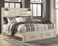 Cambeck King Panel Bed with 2 Storage Drawers with Mirrored Dresser Furniture Mart -  online today or in-store at our location in Duluth, Ga. Furniture Mart Georgia. View our lowest price today. Shop Now. 