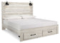 Cambeck King Panel Bed with 2 Storage Drawers with Mirrored Dresser Furniture Mart -  online today or in-store at our location in Duluth, Ga. Furniture Mart Georgia. View our lowest price today. Shop Now. 