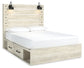 Cambeck Queen Panel Bed with 2 Storage Drawers with Mirrored Dresser and Nightstand Furniture Mart -  online today or in-store at our location in Duluth, Ga. Furniture Mart Georgia. View our lowest price today. Shop Now. 