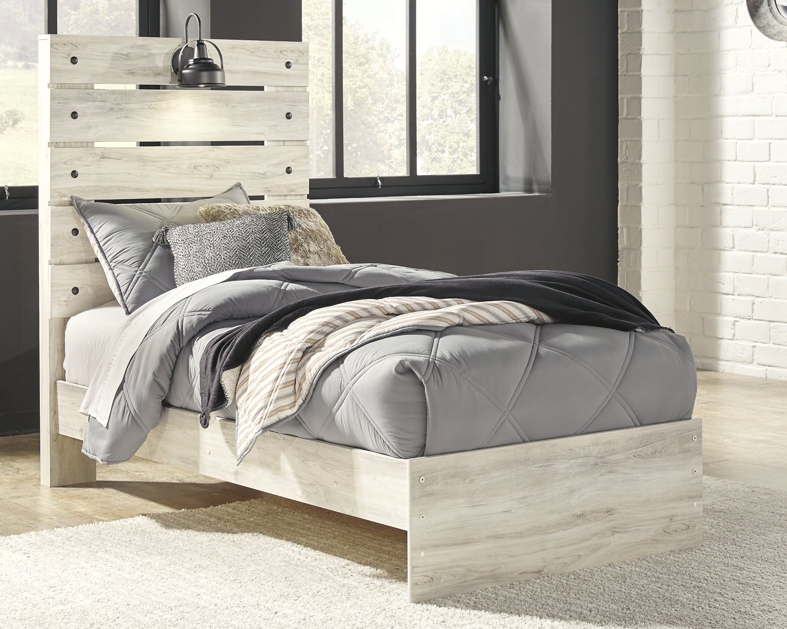 Cambeck Twin Panel Bed with Mirrored Dresser and Chest Furniture Mart -  online today or in-store at our location in Duluth, Ga. Furniture Mart Georgia. View our lowest price today. Shop Now. 