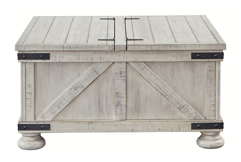Carynhurst Cocktail Table with Storage Furniture Mart -  online today or in-store at our location in Duluth, Ga. Furniture Mart Georgia. View our lowest price today. Shop Now. 
