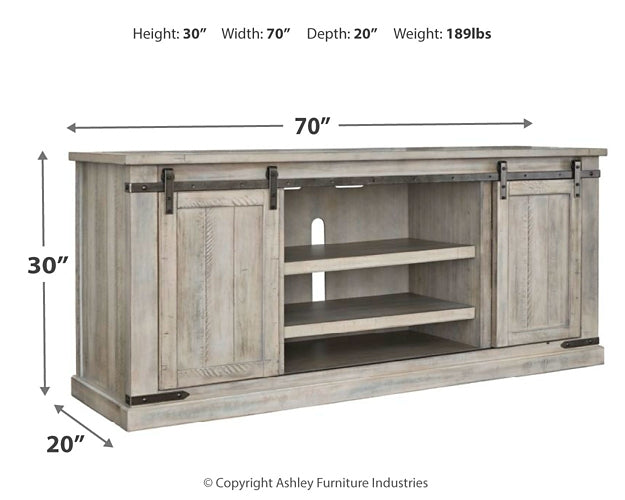 Carynhurst Extra Large TV Stand Furniture Mart -  online today or in-store at our location in Duluth, Ga. Furniture Mart Georgia. View our lowest price today. Shop Now. 