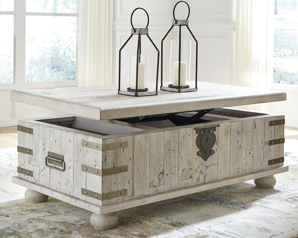 Carynhurst Lift Top Cocktail Table Furniture Mart -  online today or in-store at our location in Duluth, Ga. Furniture Mart Georgia. View our lowest price today. Shop Now. 