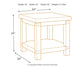 Carynhurst Rectangular End Table Furniture Mart -  online today or in-store at our location in Duluth, Ga. Furniture Mart Georgia. View our lowest price today. Shop Now. 