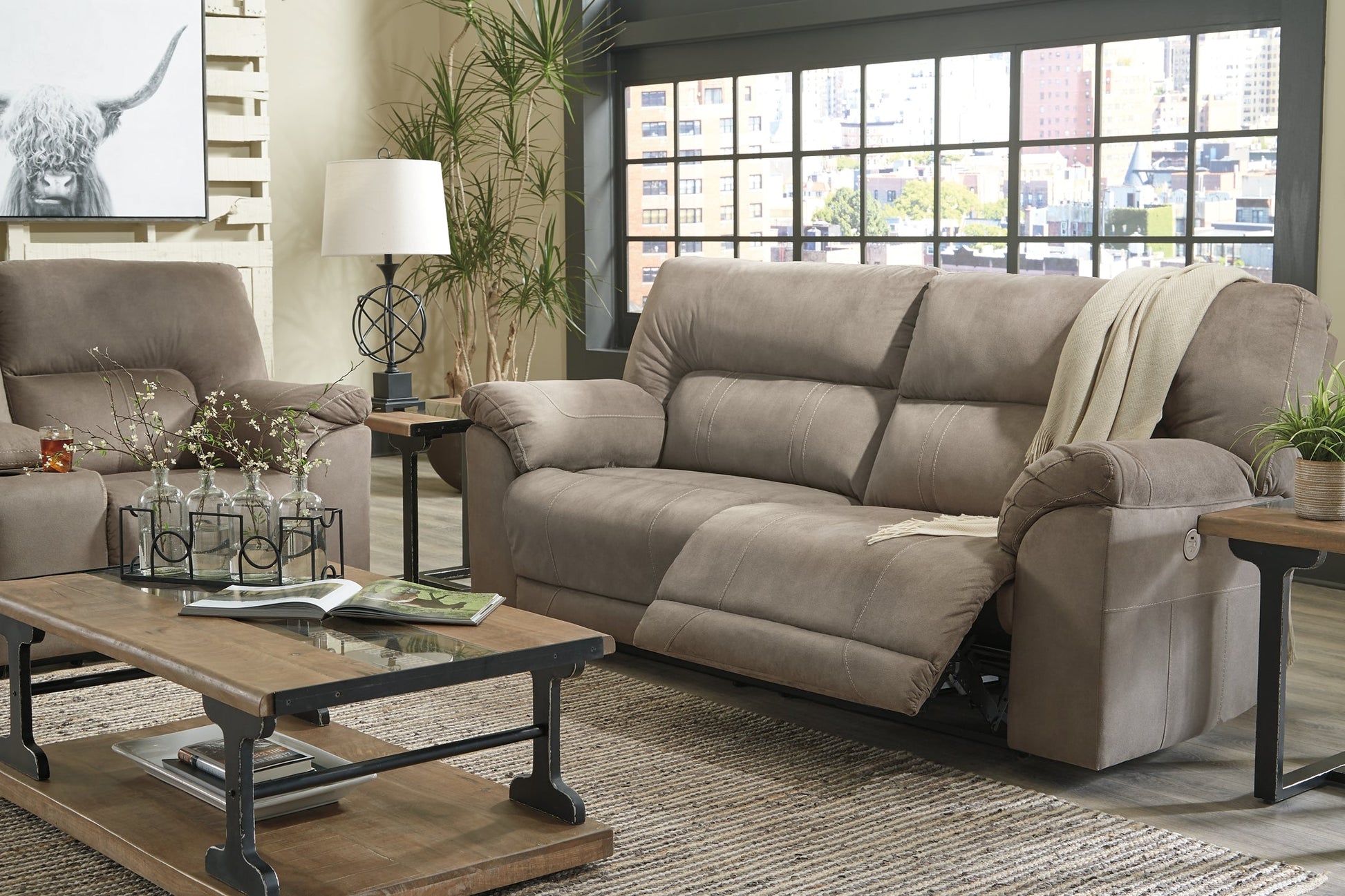 Cavalcade 2 Seat Reclining Power Sofa Furniture Mart -  online today or in-store at our location in Duluth, Ga. Furniture Mart Georgia. View our lowest price today. Shop Now. 