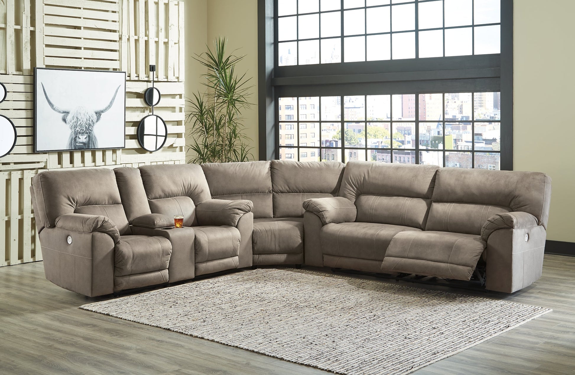 Cavalcade 3-Piece Power Reclining Sectional Furniture Mart -  online today or in-store at our location in Duluth, Ga. Furniture Mart Georgia. View our lowest price today. Shop Now. 