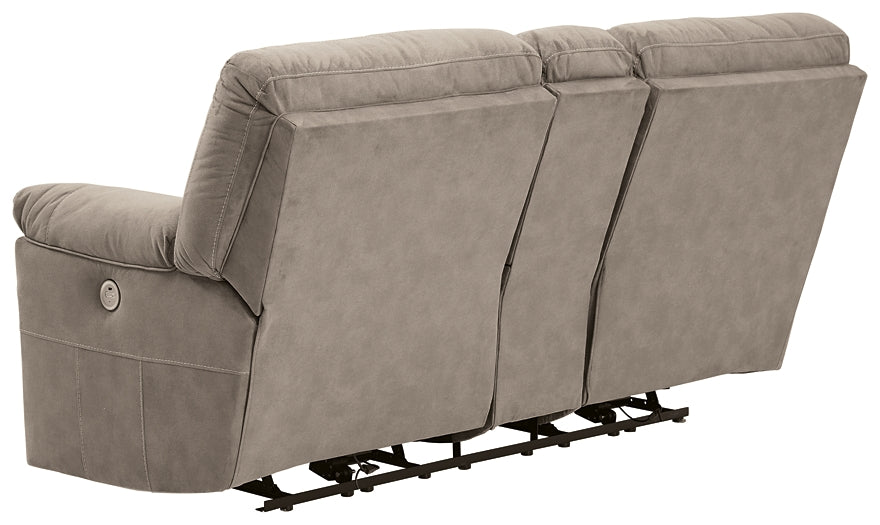 Cavalcade DBL REC PWR Loveseat w/Console Furniture Mart -  online today or in-store at our location in Duluth, Ga. Furniture Mart Georgia. View our lowest price today. Shop Now. 