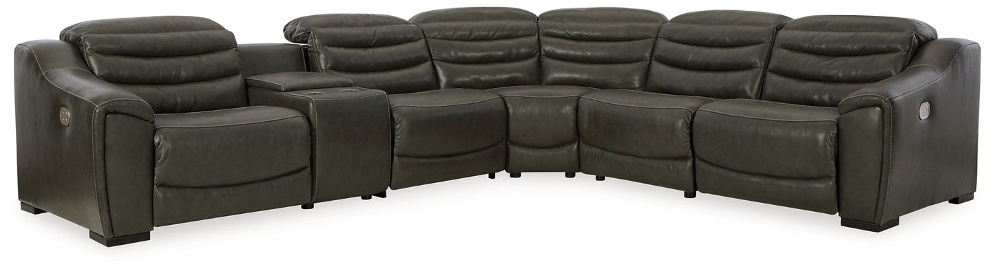 Center Line 6-Piece Sectional with Recliner Furniture Mart -  online today or in-store at our location in Duluth, Ga. Furniture Mart Georgia. View our lowest price today. Shop Now. 