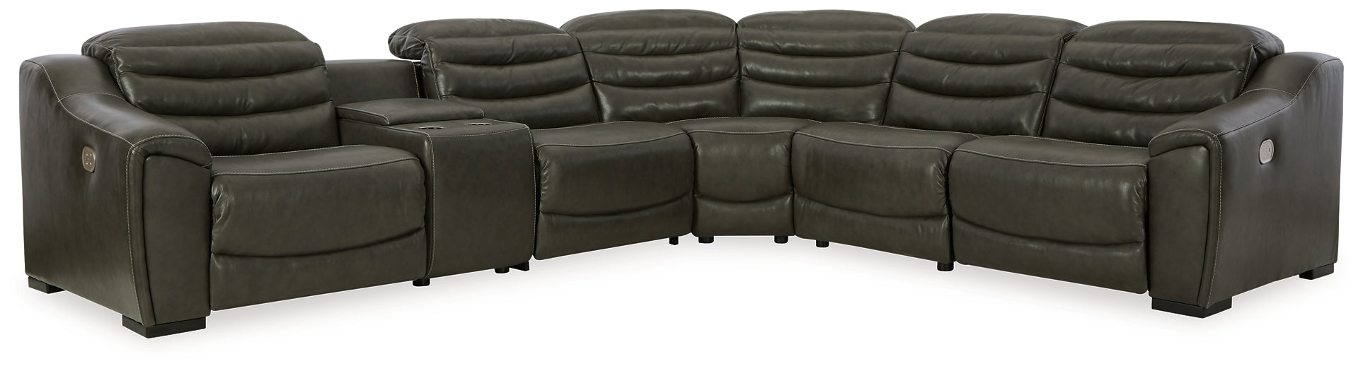 Center Line 6-Piece Sectional with Recliner Furniture Mart -  online today or in-store at our location in Duluth, Ga. Furniture Mart Georgia. View our lowest price today. Shop Now. 