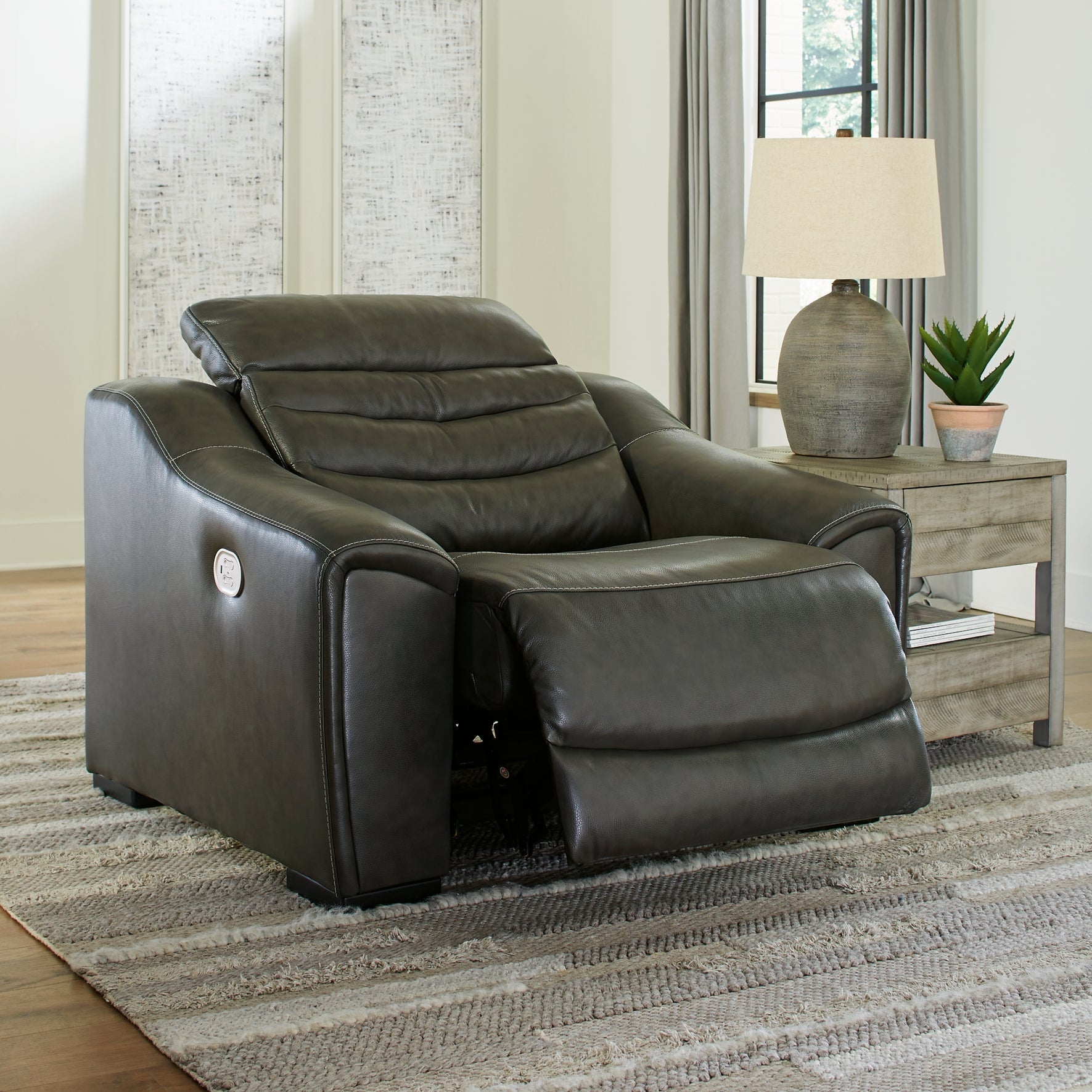 Center Line 6-Piece Sectional with Recliner Furniture Mart -  online today or in-store at our location in Duluth, Ga. Furniture Mart Georgia. View our lowest price today. Shop Now. 