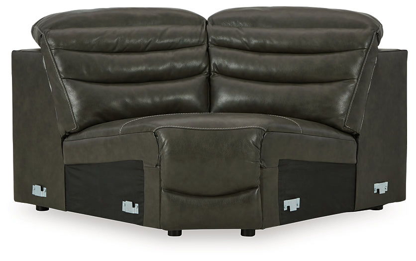 Center Line 6-Piece Sectional with Recliner Furniture Mart -  online today or in-store at our location in Duluth, Ga. Furniture Mart Georgia. View our lowest price today. Shop Now. 
