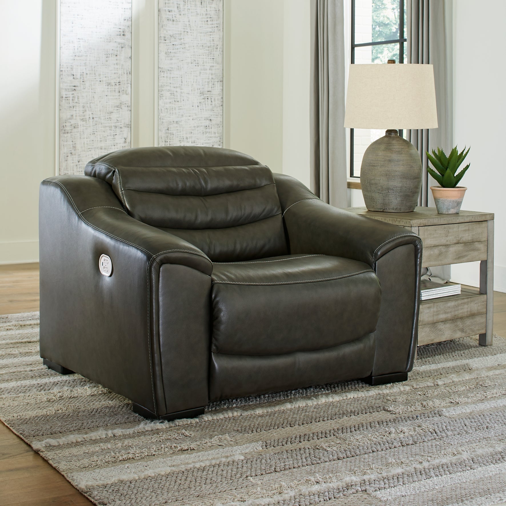 Center Line 6-Piece Sectional with Recliner Furniture Mart -  online today or in-store at our location in Duluth, Ga. Furniture Mart Georgia. View our lowest price today. Shop Now. 