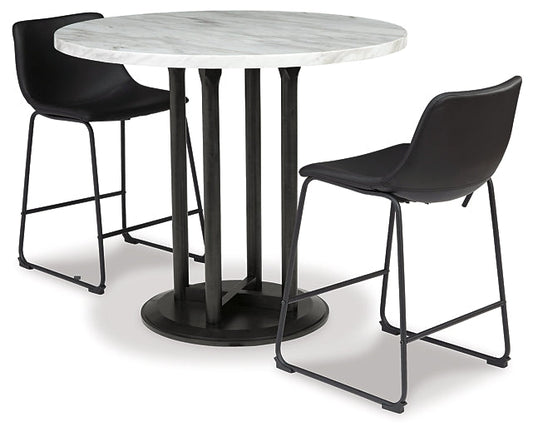 Centiar Counter Height Dining Table and 2 Barstools Furniture Mart -  online today or in-store at our location in Duluth, Ga. Furniture Mart Georgia. View our lowest price today. Shop Now. 