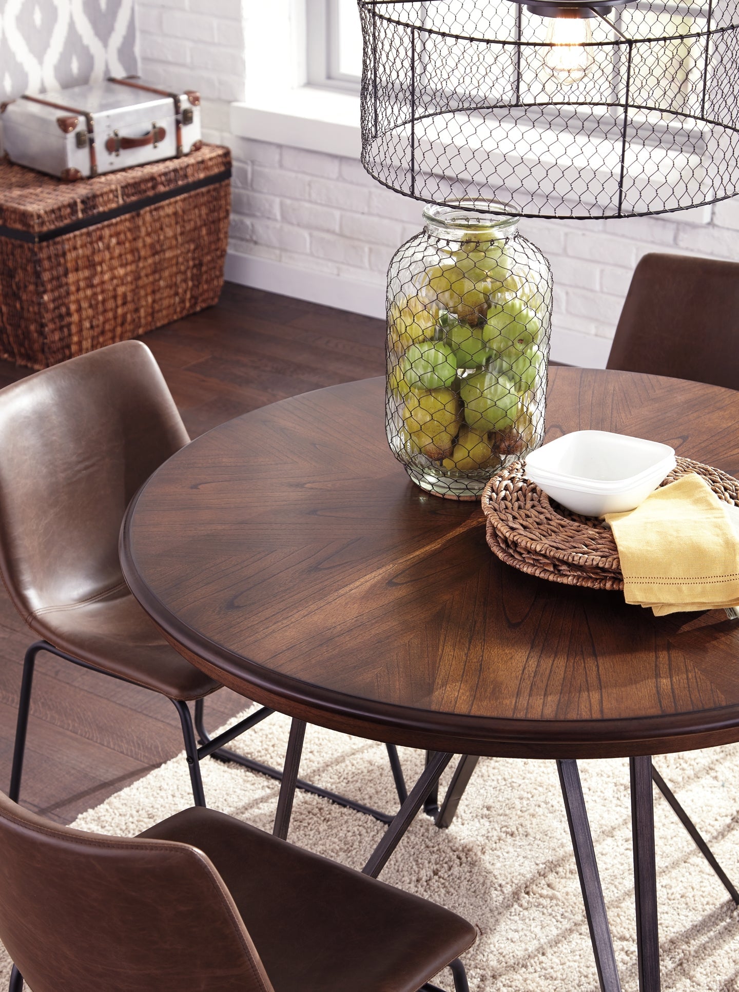 Centiar Dining Table and 4 Chairs Furniture Mart -  online today or in-store at our location in Duluth, Ga. Furniture Mart Georgia. View our lowest price today. Shop Now. 