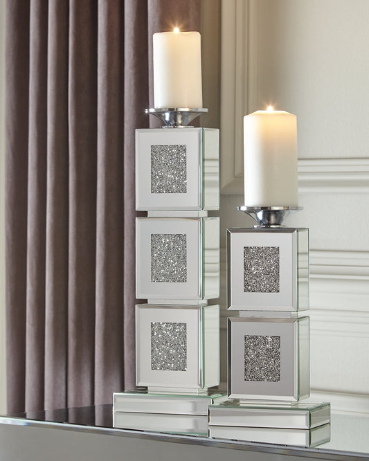 Charline Candle Holder Set (2/CN) Furniture Mart -  online today or in-store at our location in Duluth, Ga. Furniture Mart Georgia. View our lowest price today. Shop Now. 