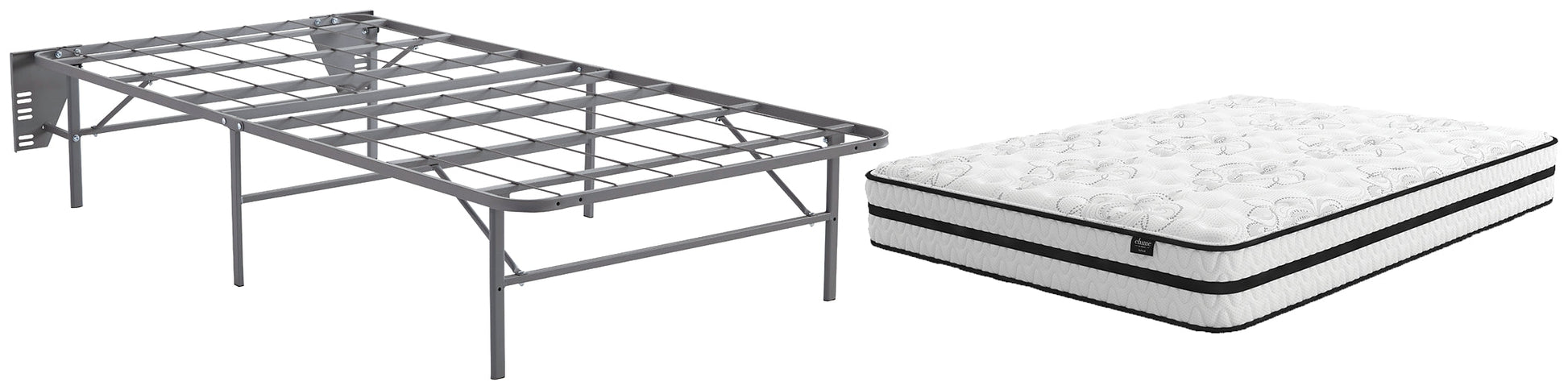 Chime 10 Inch Hybrid 10 Inch Hybrid Mattress with Foundation Furniture Mart -  online today or in-store at our location in Duluth, Ga. Furniture Mart Georgia. View our lowest price today. Shop Now. 