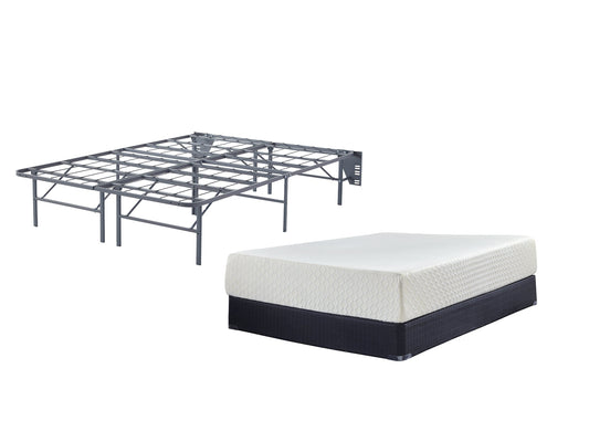 Chime 12 Inch Memory Foam Mattress with Foundation Furniture Mart -  online today or in-store at our location in Duluth, Ga. Furniture Mart Georgia. View our lowest price today. Shop Now. 
