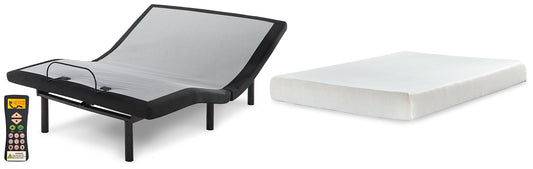 Chime 8 Inch Memory Foam Mattress with Adjustable Base Furniture Mart -  online today or in-store at our location in Duluth, Ga. Furniture Mart Georgia. View our lowest price today. Shop Now. 