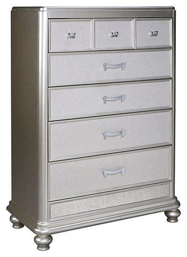 Coralayne Five Drawer Chest Furniture Mart -  online today or in-store at our location in Duluth, Ga. Furniture Mart Georgia. View our lowest price today. Shop Now. 