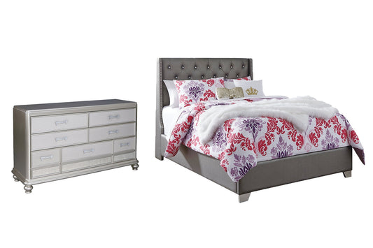 Coralayne Full Upholstered Bed with Dresser Furniture Mart -  online today or in-store at our location in Duluth, Ga. Furniture Mart Georgia. View our lowest price today. Shop Now. 